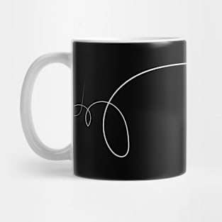 Dog Puppy | One Line Artist | Minimal Art | One Line Art | Minimalist Mug